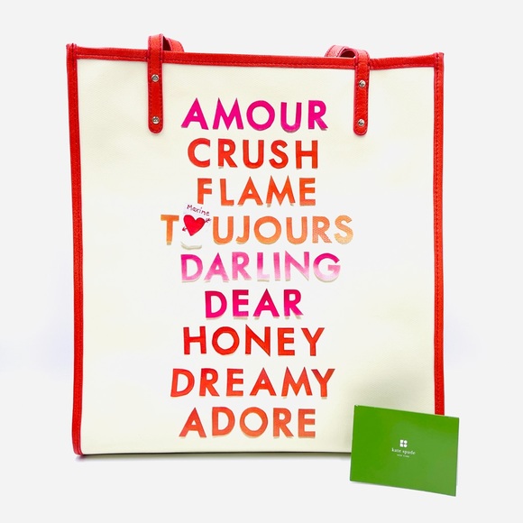 ‼️SOLD‼️ Kate Spade Vintage Valentine’s Tote Griffen - Picture 16 of 16